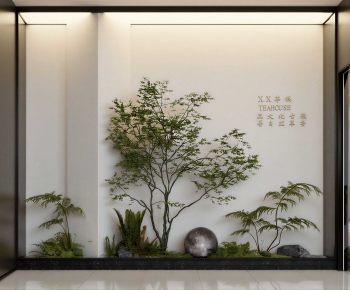 New Chinese Style Plant Landscaping-ID:925319269