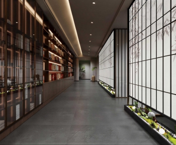 New Chinese Style Teahouse Tea House-ID:290553093