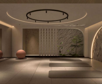 Modern Yoga Room-ID:656450035