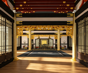Chinese Style Ancient Architectural Buildings-ID:211499935