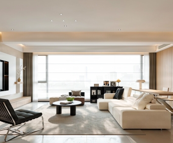 Modern A Living Room-ID:266797079