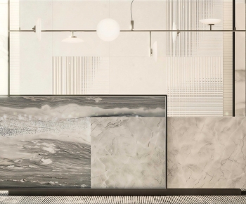 Modern Reception Desk-ID:647475009