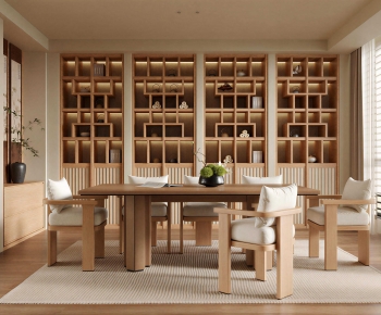 New Chinese Style Dining Room-ID:100410036