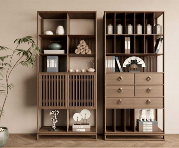 New Chinese Style Shelving-ID:617530343