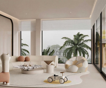Modern A Living Room-ID:214895963