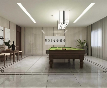 New Chinese Style Billiards Room-ID:364687924