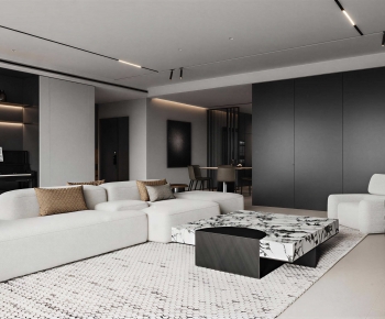 Modern A Living Room-ID:184998992