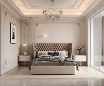 French Style Bedroom-ID:700532914