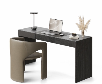 Modern Computer Desk And Chair-ID:101699813
