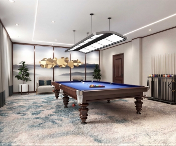 New Chinese Style Billiards Room-ID:873606929
