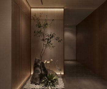 New Chinese Style Plant Landscaping-ID:690984966