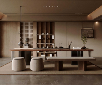 New Chinese Style Tea House-ID:988192082