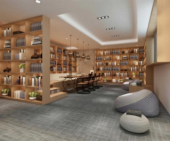 Modern Bookstore Book Bar-ID:723859072