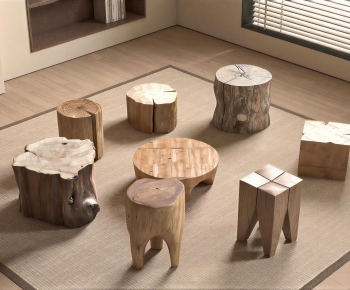 Wabi-sabi Style Side Table/corner Table-ID:331192022