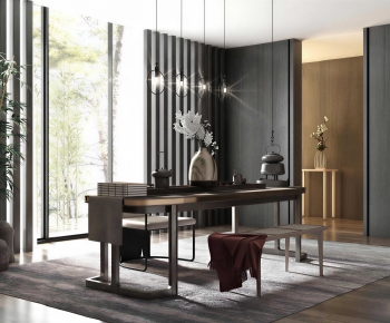 New Chinese Style Tea House-ID:117203955