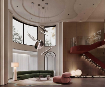 Modern A Living Room-ID:706489091