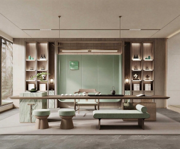 New Chinese Style Tea House-ID:315764905