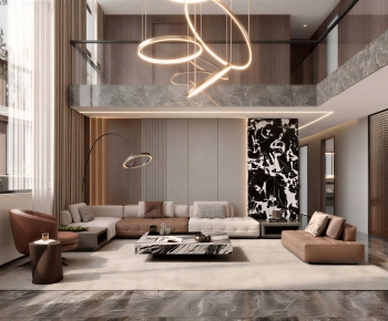 Modern A Living Room-ID:563688042