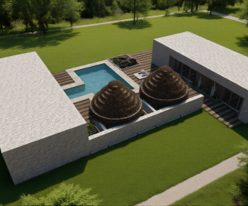 Modern Courtyard/landscape-ID:482230905