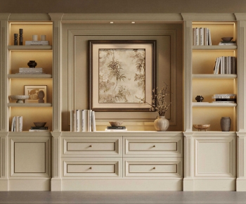 American Style Bookcase-ID:580797913