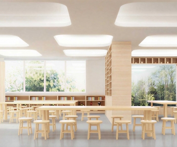 Modern Children's Reading Room-ID:555306919