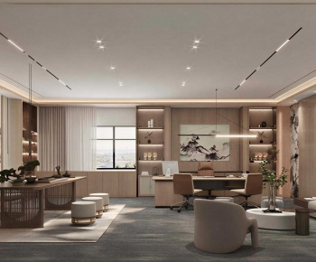 New Chinese Style Manager's Office-ID:320997006
