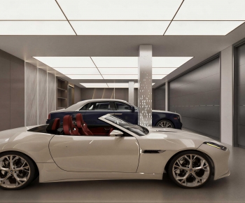 Modern Underground Garage-ID:296790632