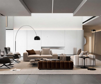 Modern A Living Room-ID:930124041