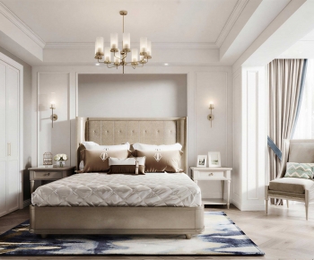 American Style Bedroom-ID:312391049