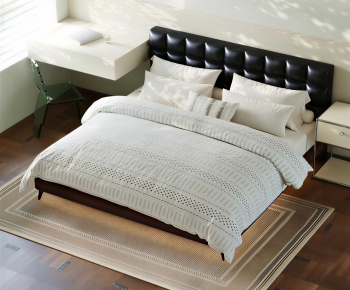 Modern Double Bed-ID:778794053