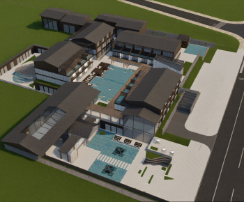 New Chinese Style Courtyard/landscape-ID:521181113