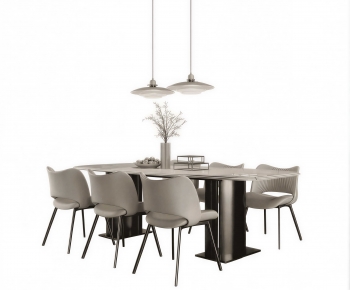 Modern Dining Table And Chairs-ID:269128088