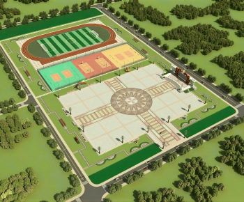 Modern Architectural Bird's-eye View Planning-ID:322072034