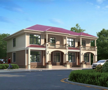 New Chinese Style Detached Villa-ID:246119521
