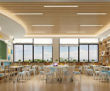 Modern Children's Reading Room-ID:273175956