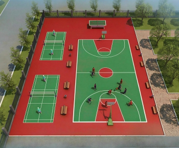 Modern Outdoor Sports Stadium-ID:999702936