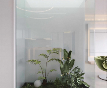 Modern Plant Landscaping-ID:194227937