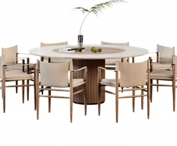 Modern Dining Table And Chairs-ID:719377041