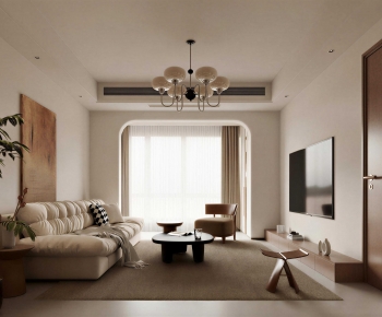 Modern A Living Room-ID:453423028