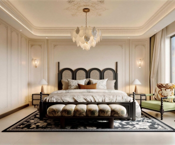 French Style Bedroom-ID:428548106