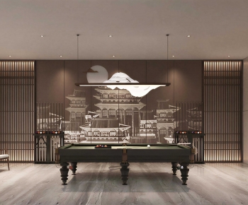 New Chinese Style Billiards Room-ID:130345112