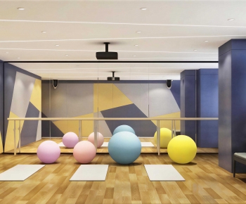 Modern Yoga Room-ID:998485095
