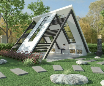 Modern Public Building-ID:777421057