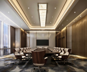 New Chinese Style Meeting Room-ID:996968035