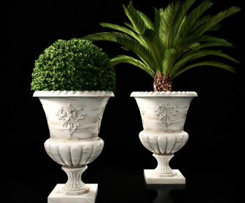 Simple European Style Flower Bed, Flower Bowl, Flower Box-ID:220089912