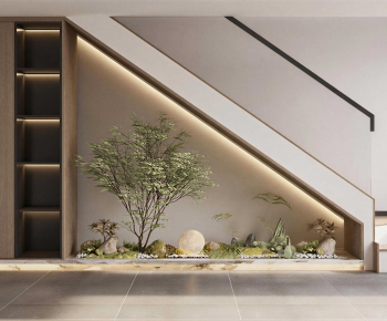 New Chinese Style Plant Landscaping-ID:724127059