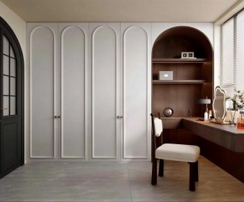 French Style Clothes Storage Area-ID:996078012