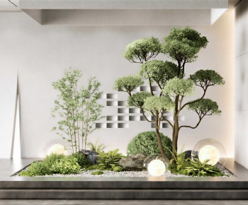 New Chinese Style Plant Landscaping-ID:150688899