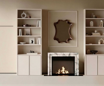 Modern Fireplace-ID:906873949