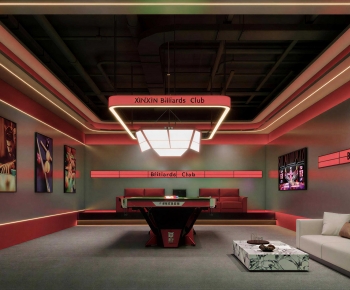 Modern Billiard Room-ID:880645999